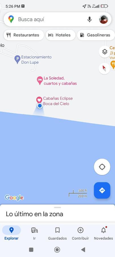 Cabanas Eclipse Hotell Boca del Cielo Eksteriør bilde